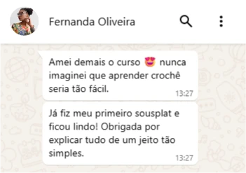 Depoimento de aluna 1