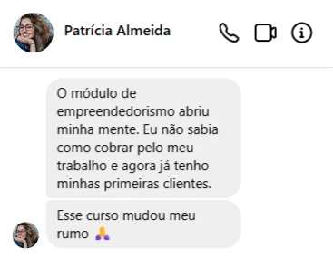 Depoimento de aluna 4