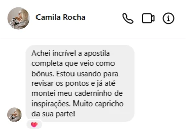 Depoimento de aluna 5